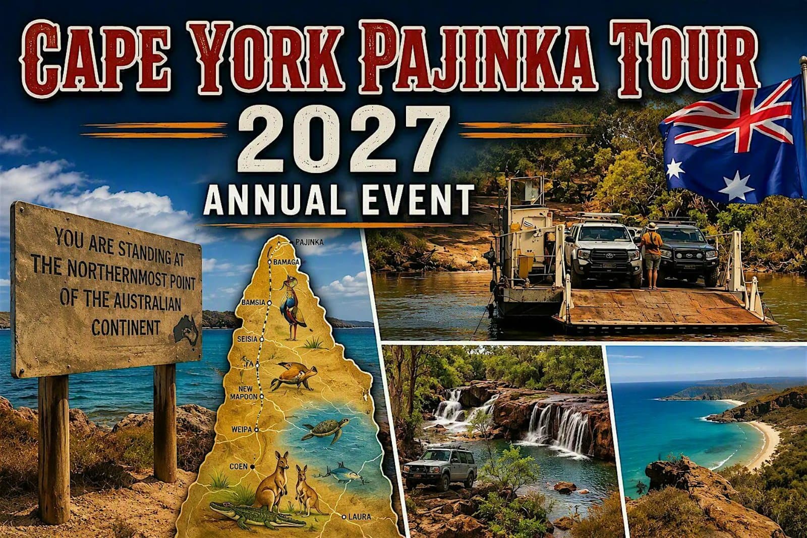 Cape York Pajinka Tour – Annual Road Trip 2027